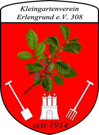 Wappen des KGV Erlengrund 308 e.V.